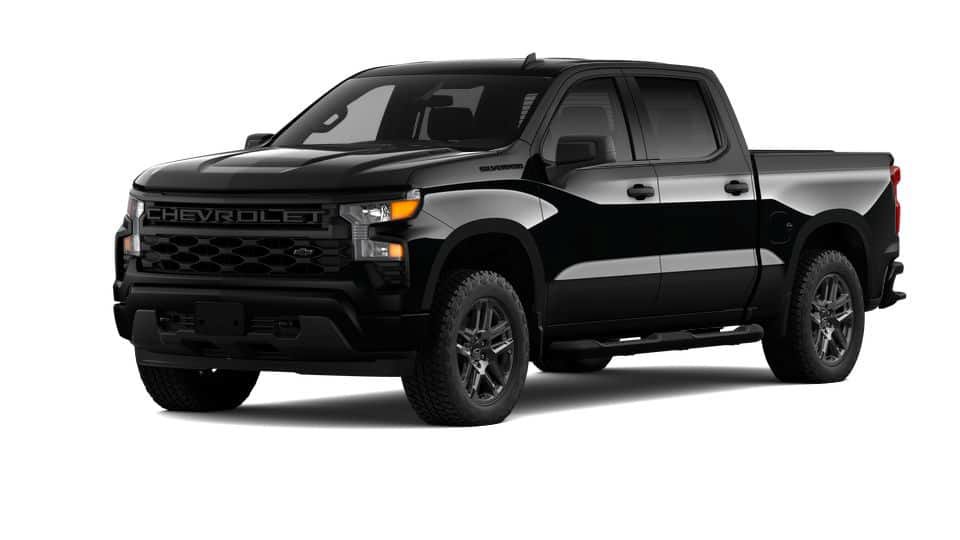New 2026 Chevrolet Silverado 1500 Custom w/ Turbomax Blackout Package RWD image 50