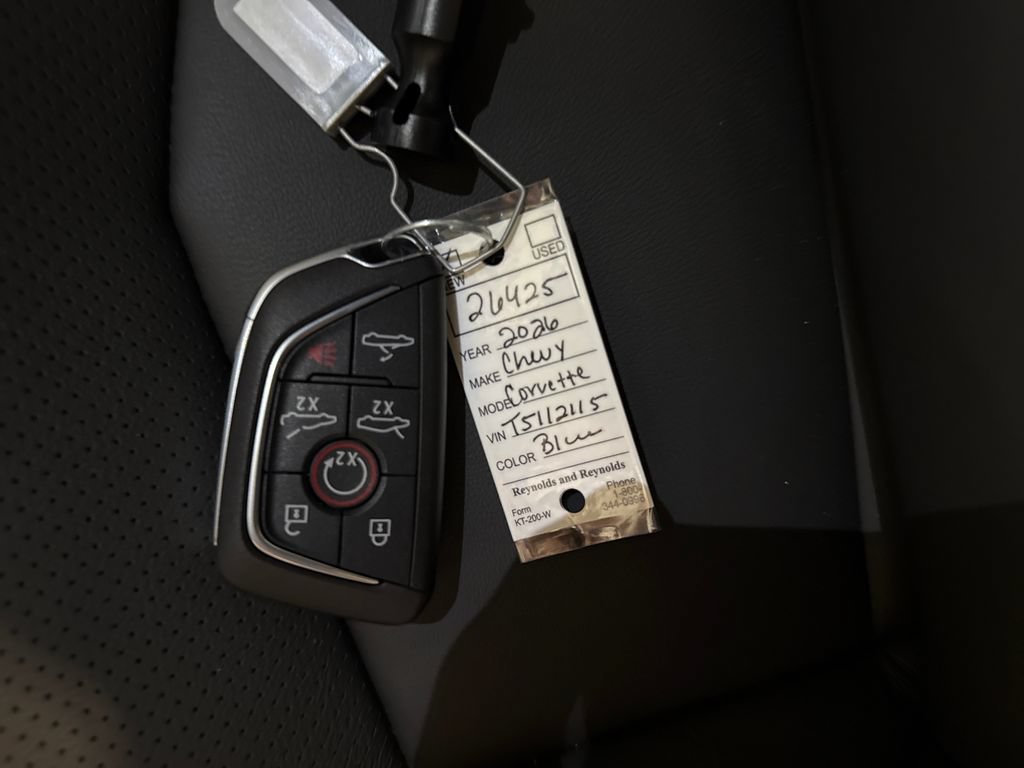New 2026 Chevrolet Corvette Stingray Preferred Conv w/ Battery Protection Package RWD image 29