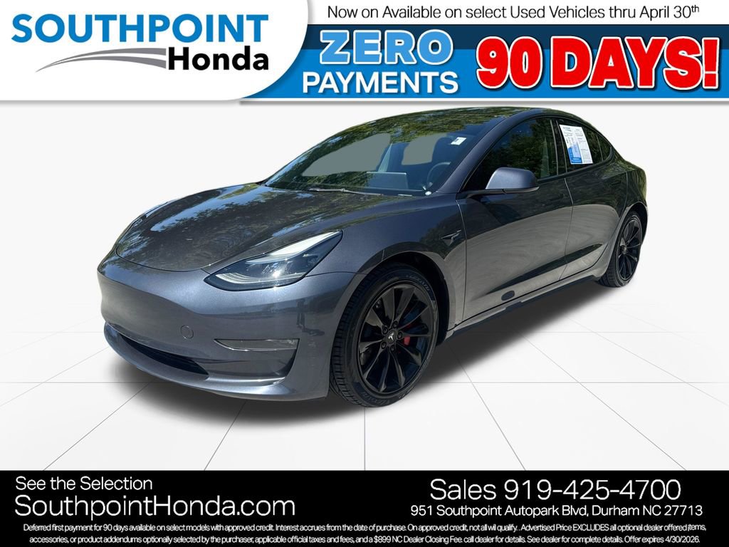 Used 2023 Tesla Model 3 Performance image 3