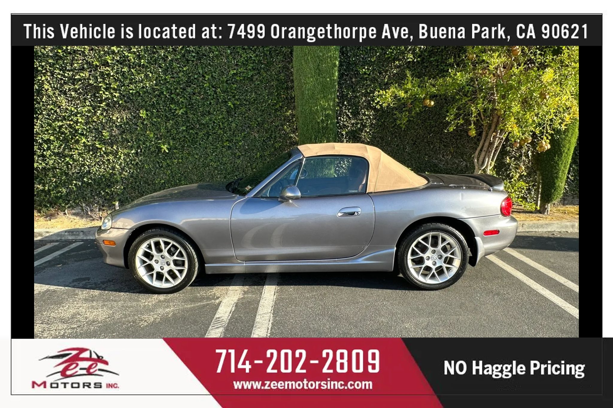 Used 2002 MAZDA MX-5 Miata SE RWD image 10