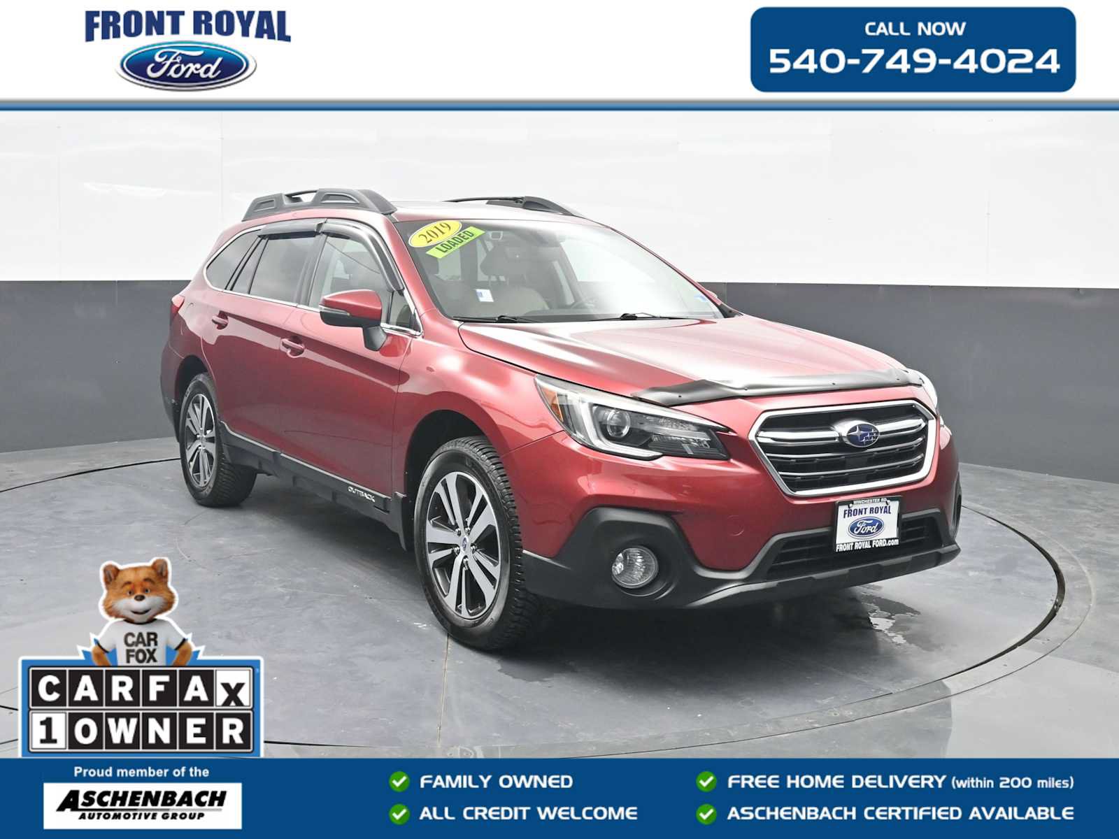 Used 2019 Subaru Outback 2.5i Limited w/ Popular Package #2