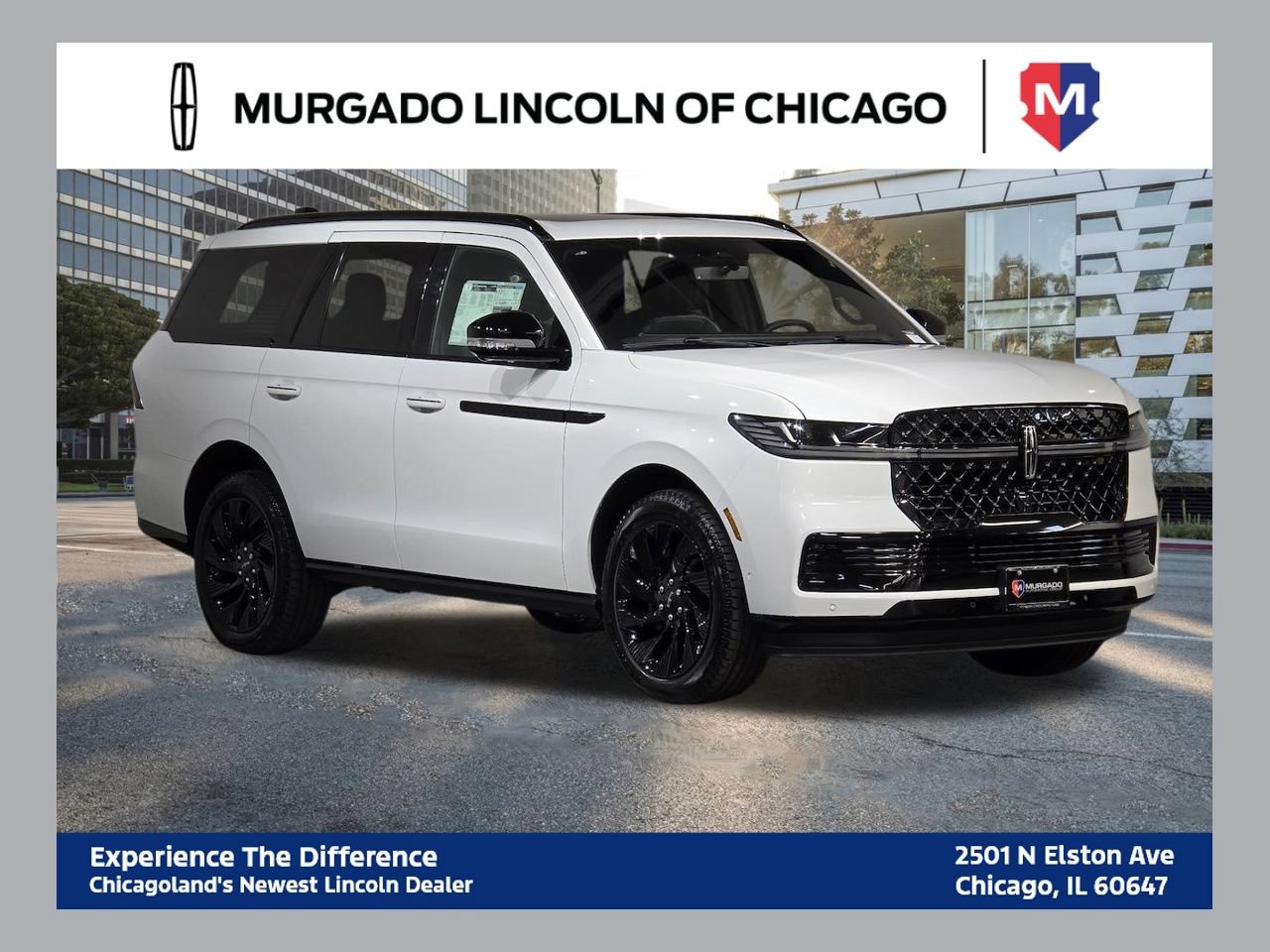 New 2025 Lincoln Navigator Reserve w/ Jet Appearance Package AWD/4WD 360° Tour