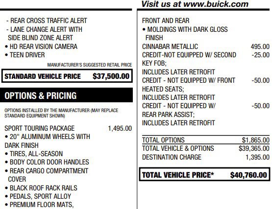Used 2023 Buick Envision Essence w/ Sport Touring Package FWD image 2