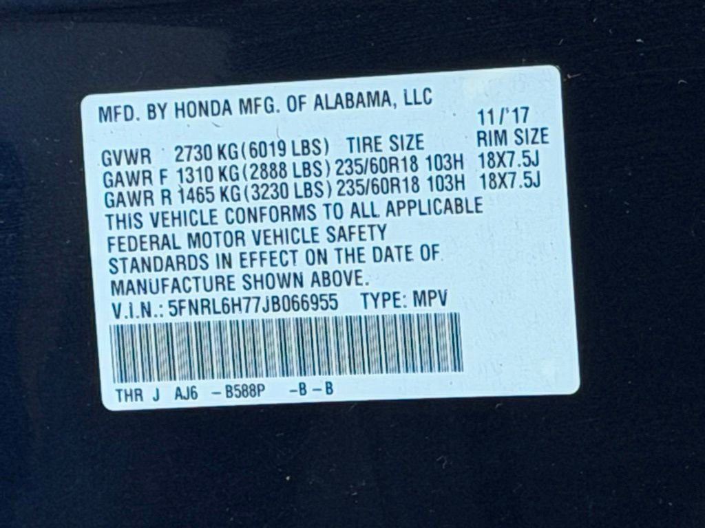 Used 2018 Honda Odyssey EX-L image 31