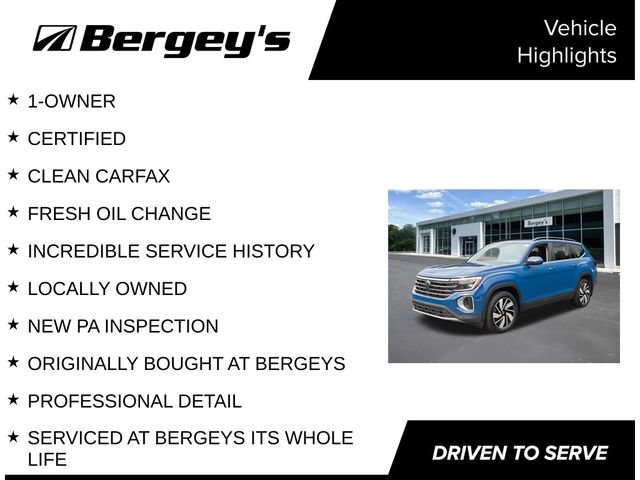 Certified 2025 Volkswagen Atlas SE AWD/4WD image 4