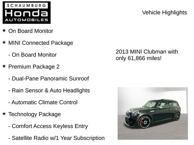 Used 2013 MINI Cooper Clubman John Cooper Works image 7