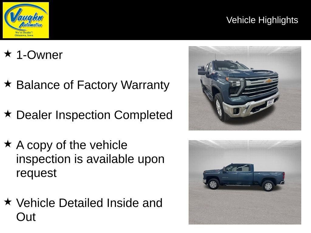 Used 2025 Chevrolet Silverado 2500 LTZ w/ LTZ Convenience Package video 2