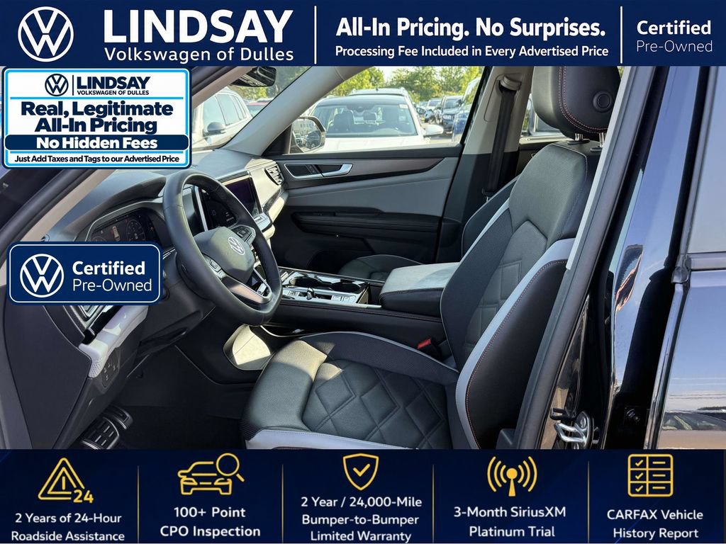Used 2024 Volkswagen Atlas Peak Edition SE AWD/4WD image 13
