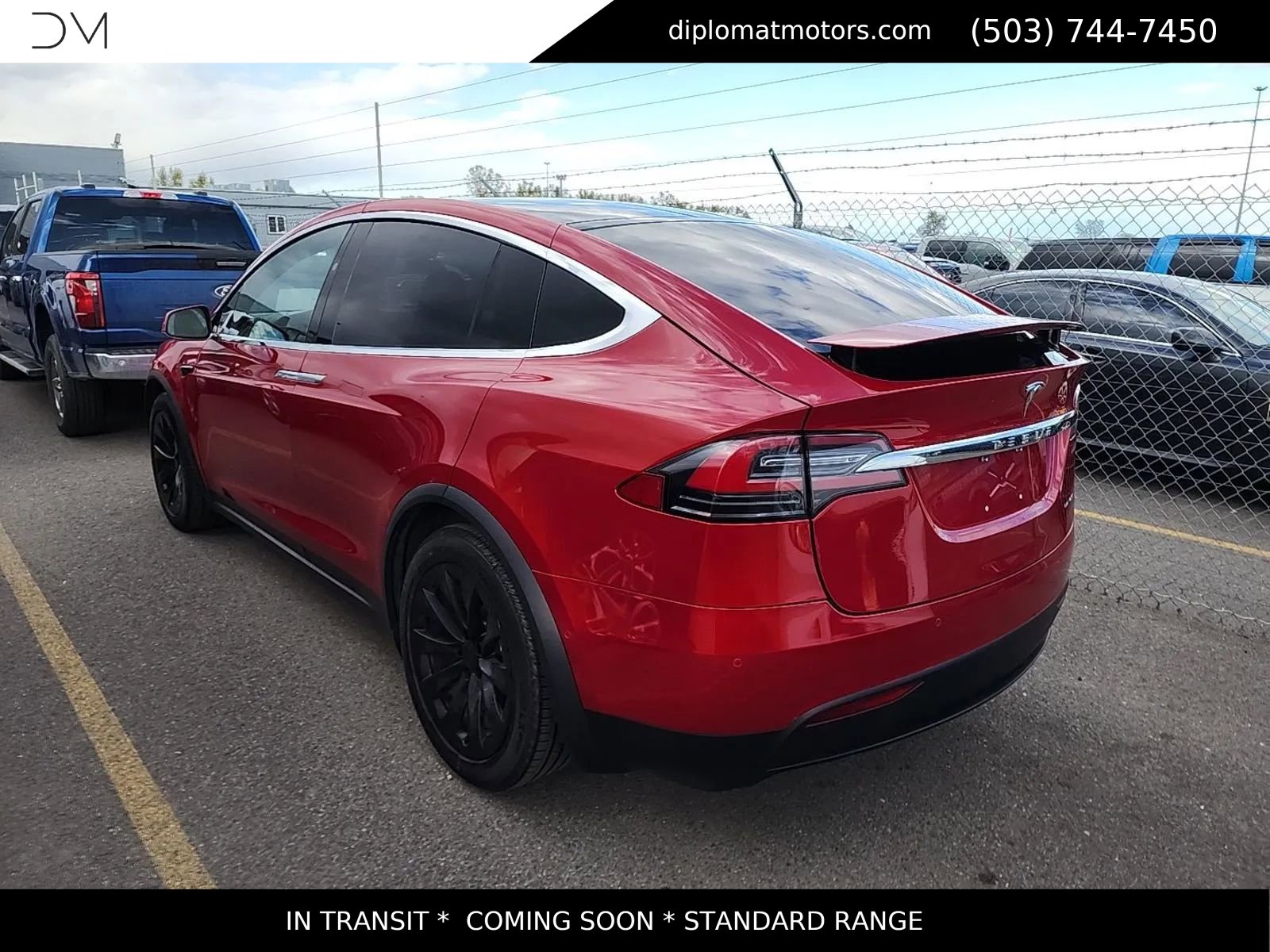 Used 2019 Tesla Model X 100D AWD/4WD image 2