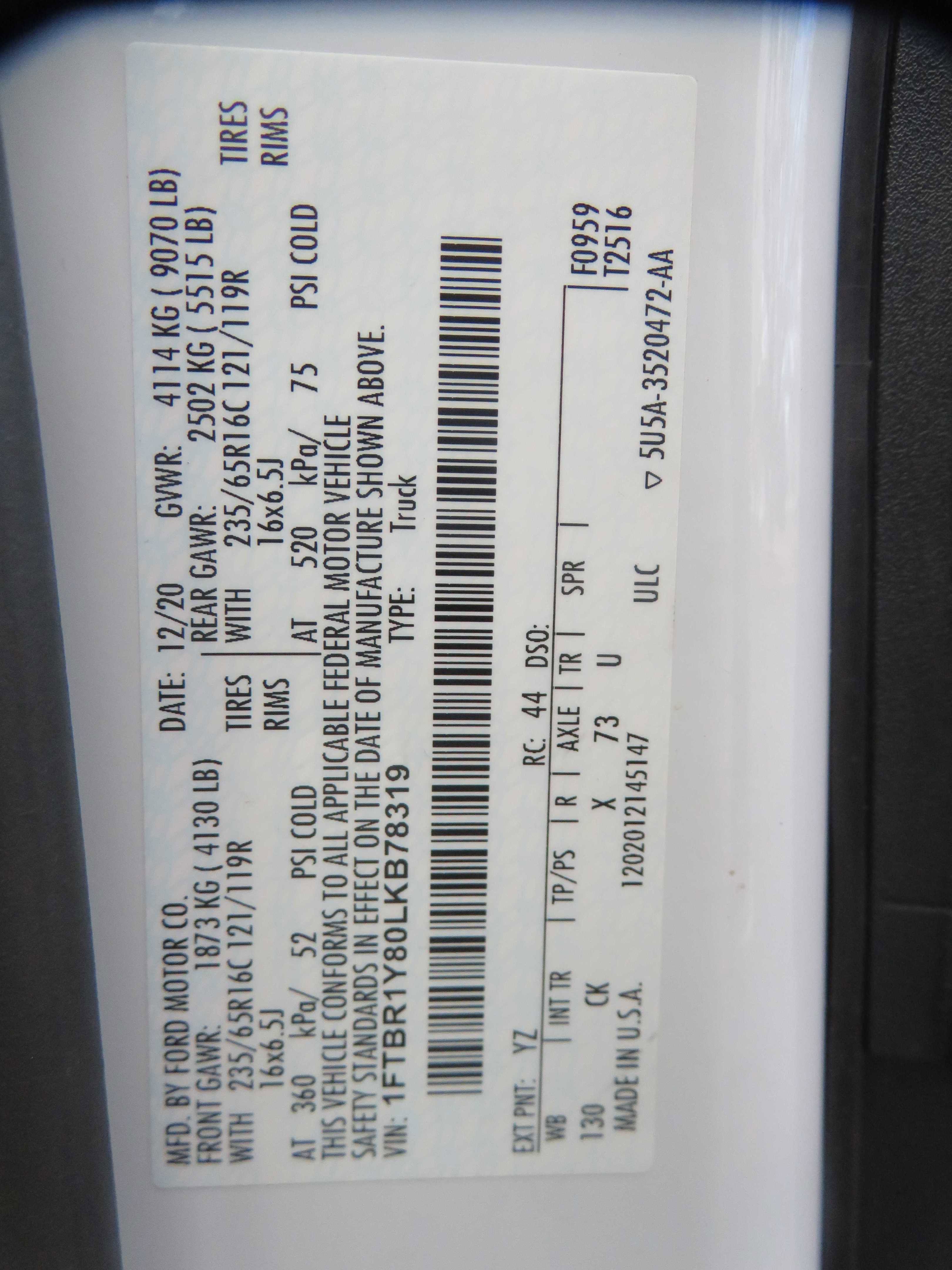 Used 2020 Ford Transit 250 Low Roof image 69