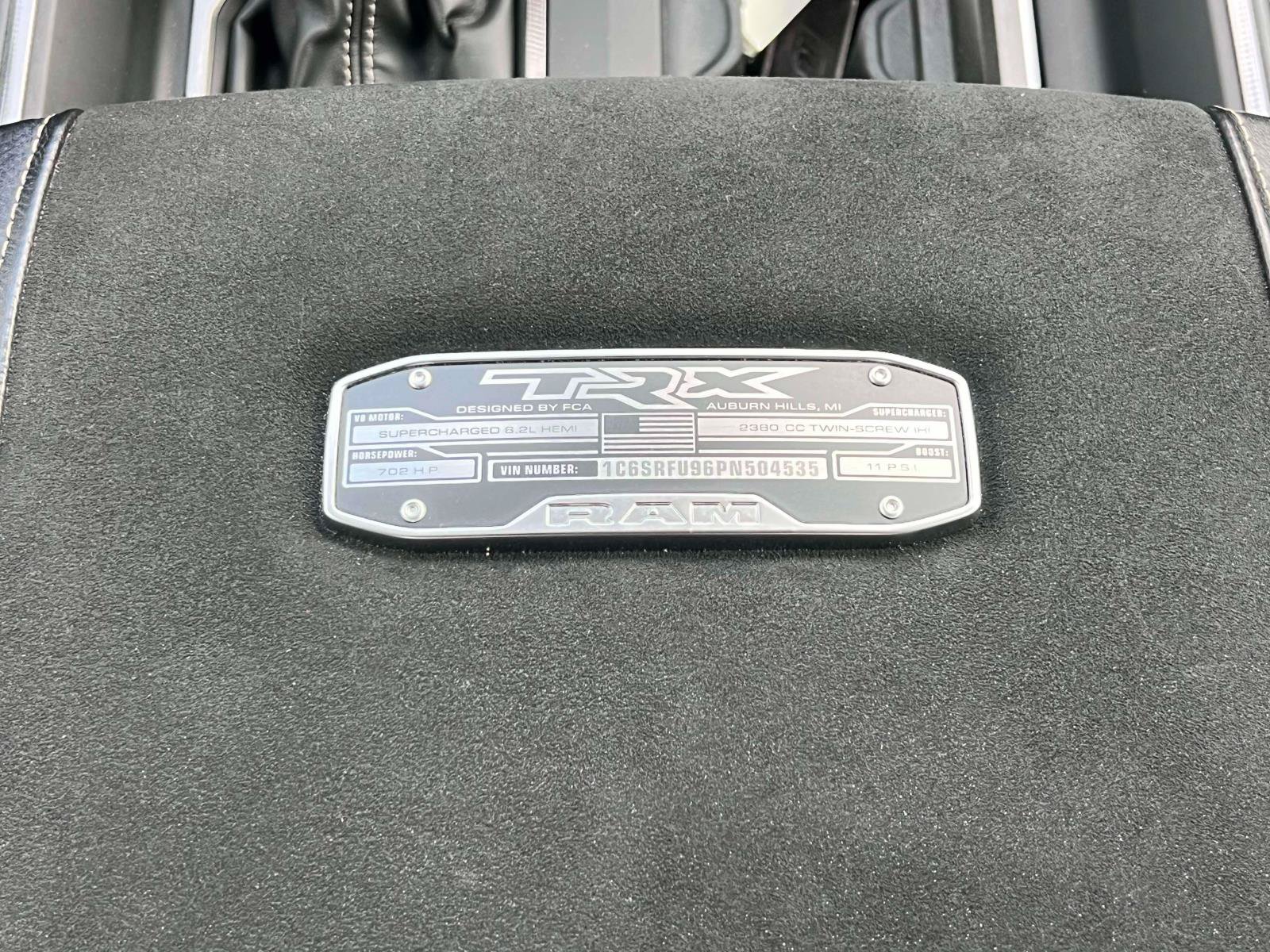 Used 2023 RAM 1500 TRX w/ TRX Level 1 Equipment Group AWD/4WD image 20