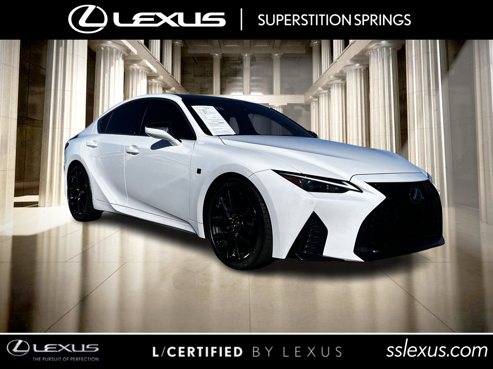 Certified 2023 Lexus IS 350 F Sport w/ Accessory Package