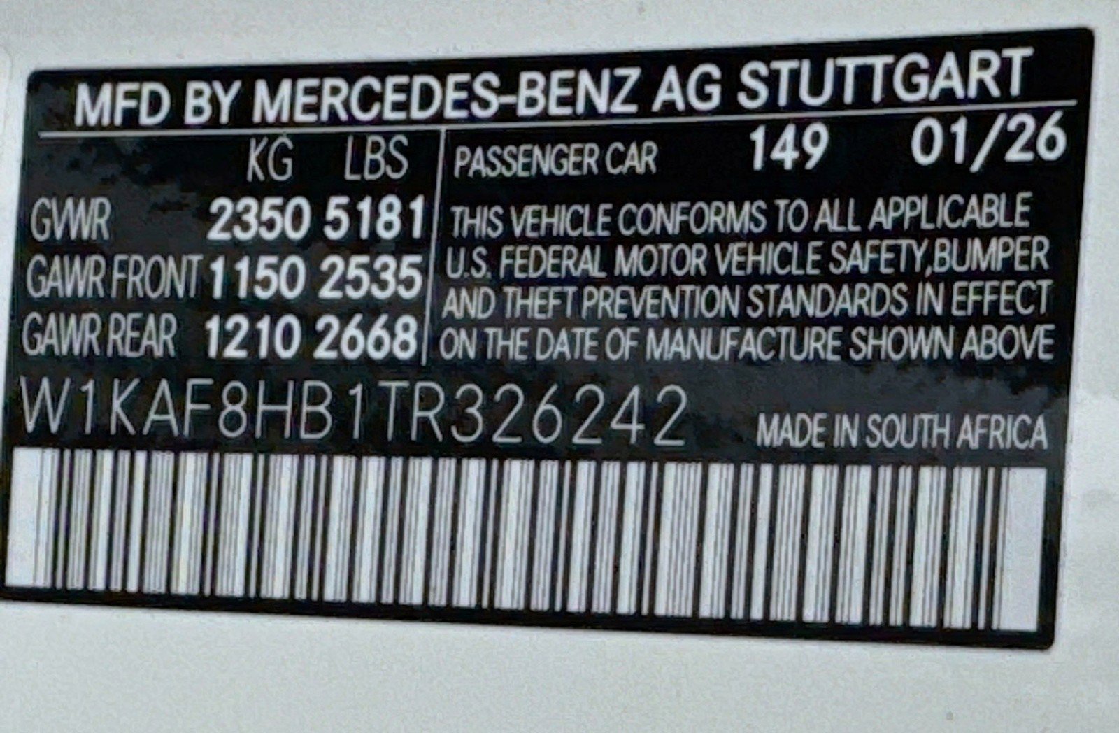 New 2026 Mercedes-Benz C 43 AMG 4MATIC Sedan image 24