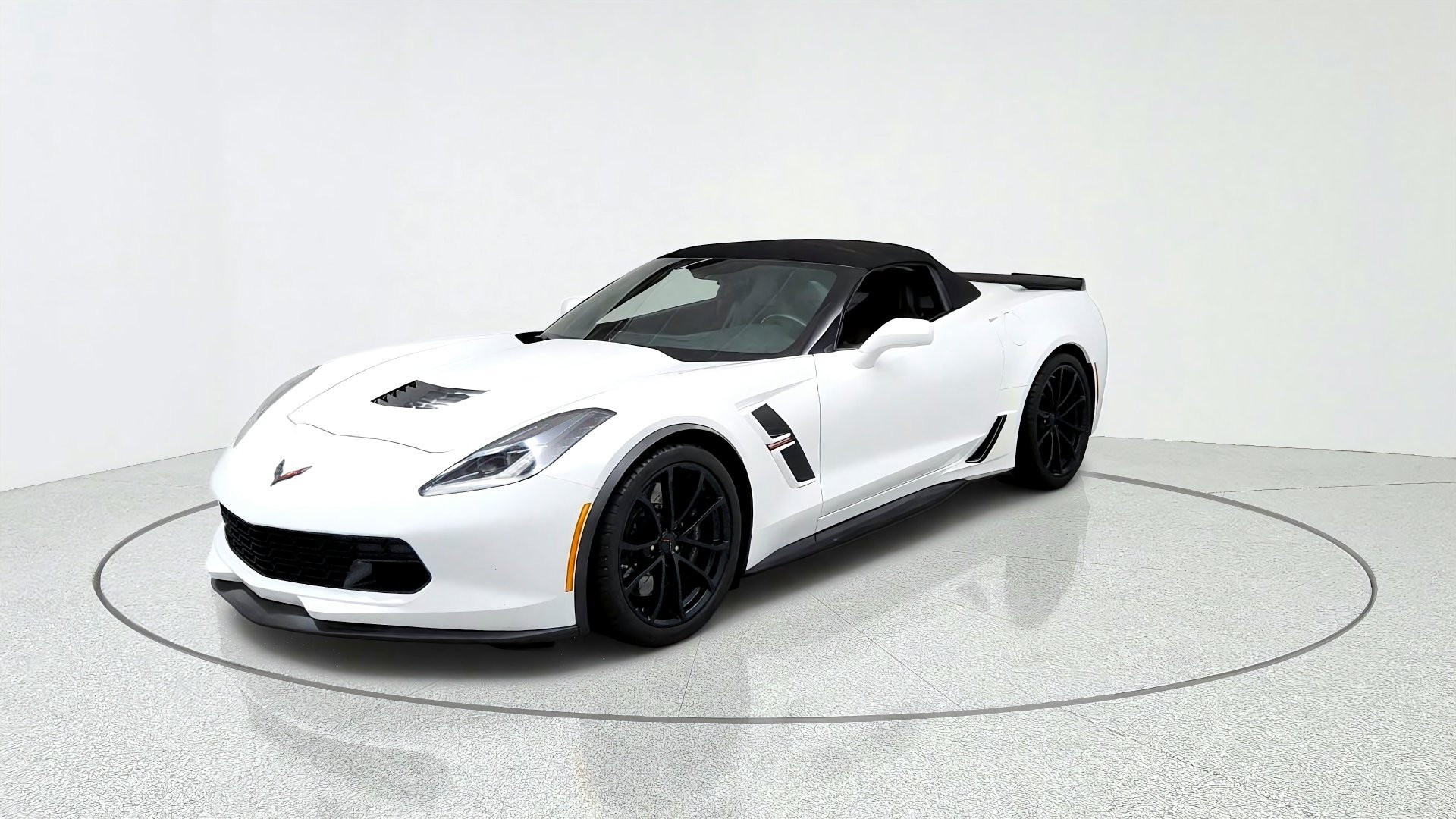 Certified 2017 Chevrolet Corvette Grand Sport w/ Carbon Flash Badge Package RWD image 1