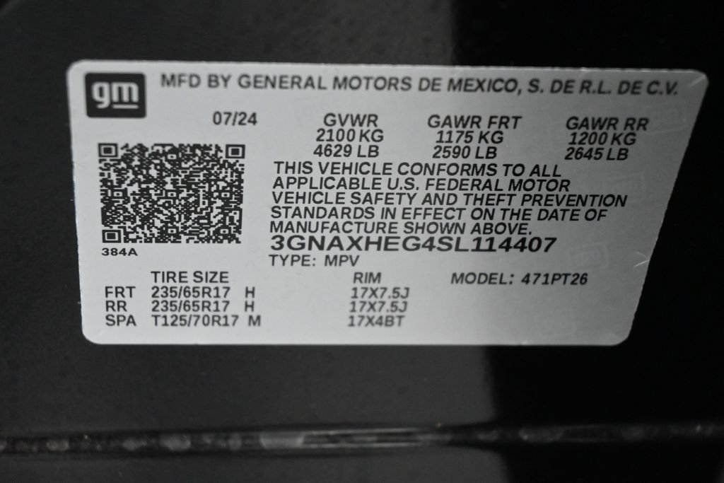 Used 2025 Chevrolet Equinox LT w/ Convenience Package II FWD image 20