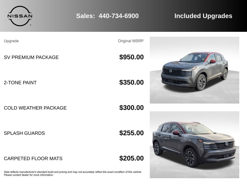 New 2026 Nissan Kicks SV w/ SV Premium Package AWD/4WD image 7