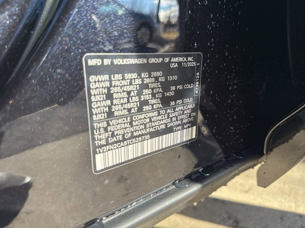 New 2026 Volkswagen Atlas SEL Premium R-Line image 30