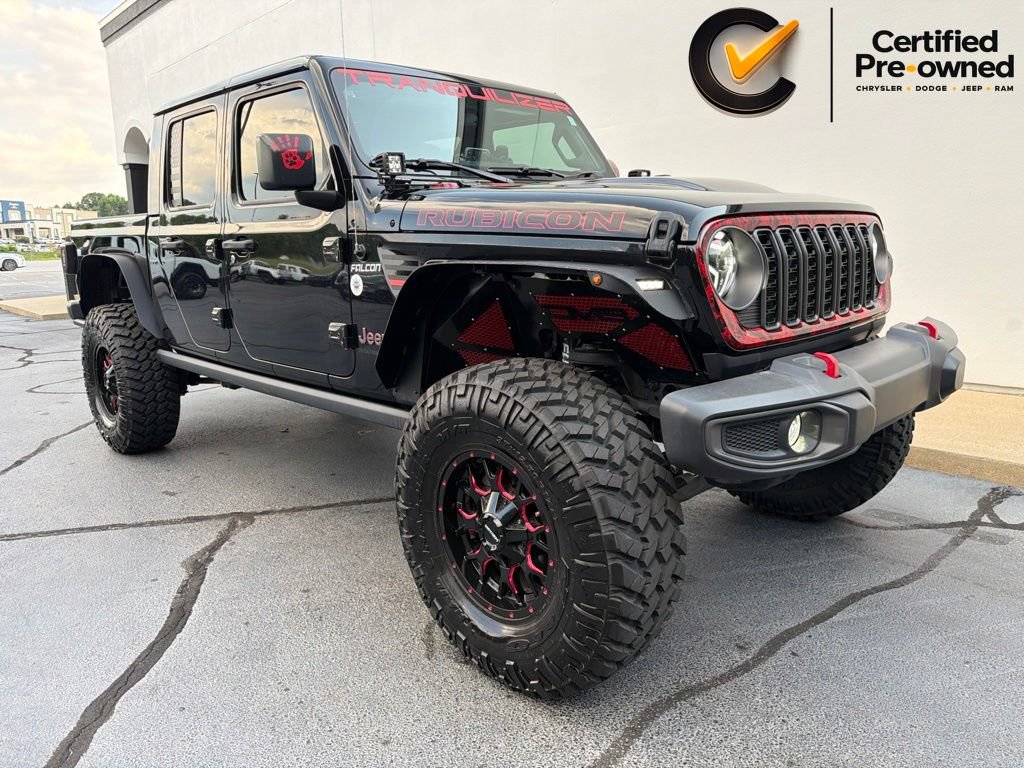 Certified 2023 Jeep Gladiator Rubicon w/ Cold Weather Group AWD/4WD image 3