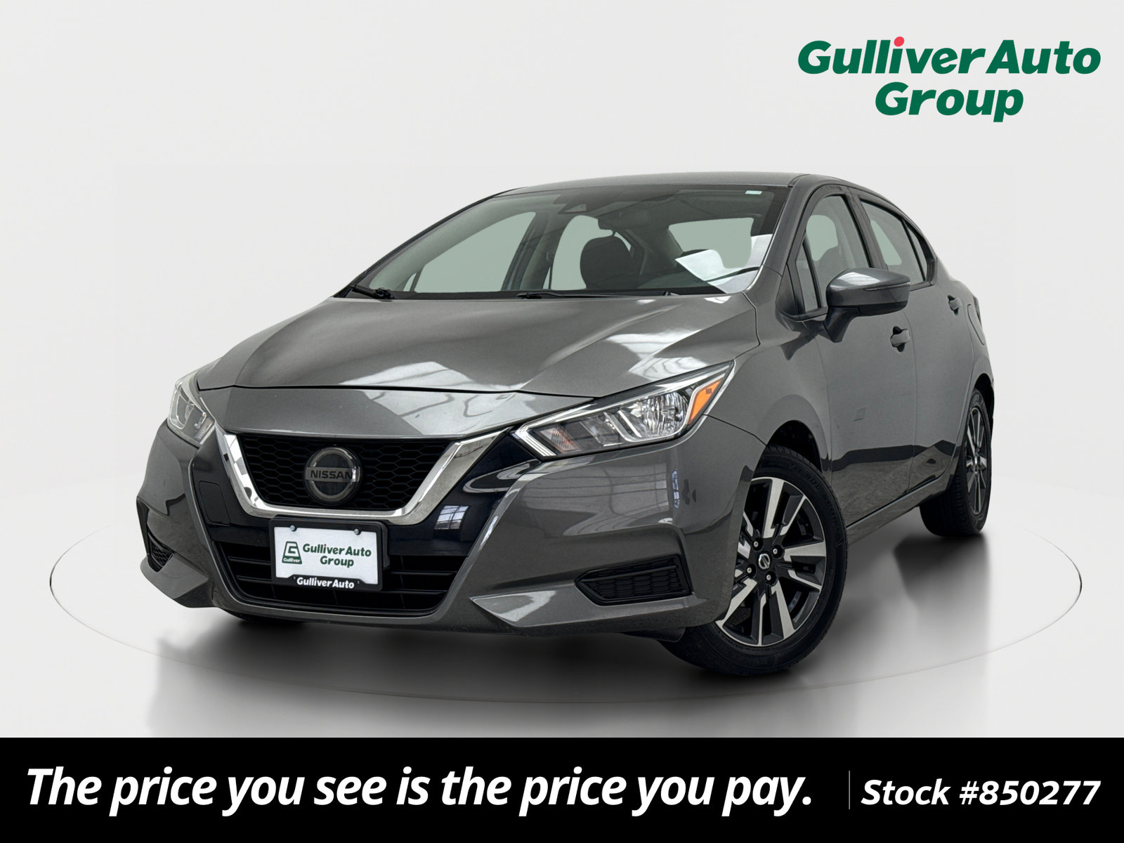 Used 2021 Nissan Versa SV FWD image 1