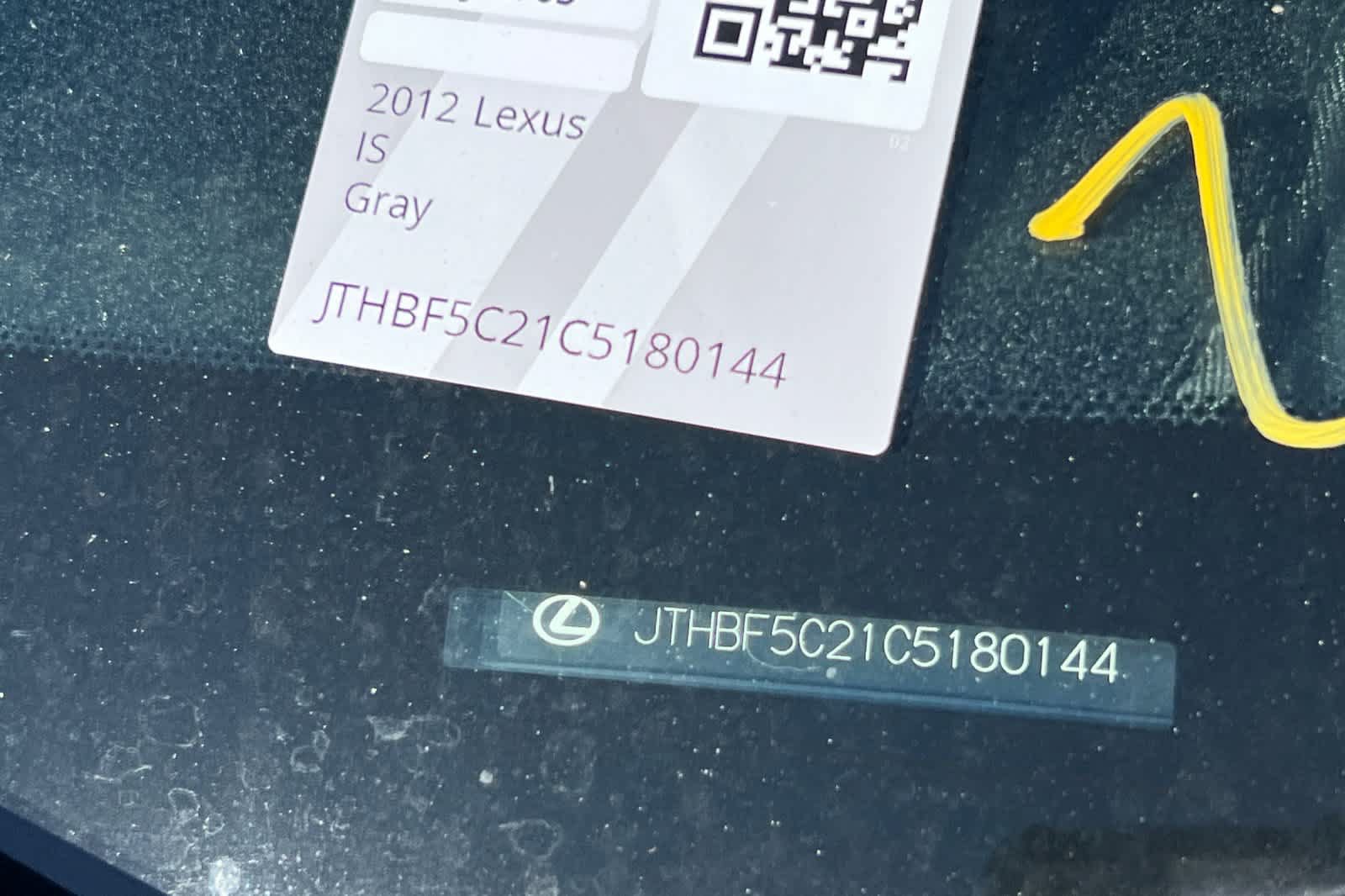 Used 2012 Lexus IS 250 w/ Premium Pkg Value Edition RWD image 23