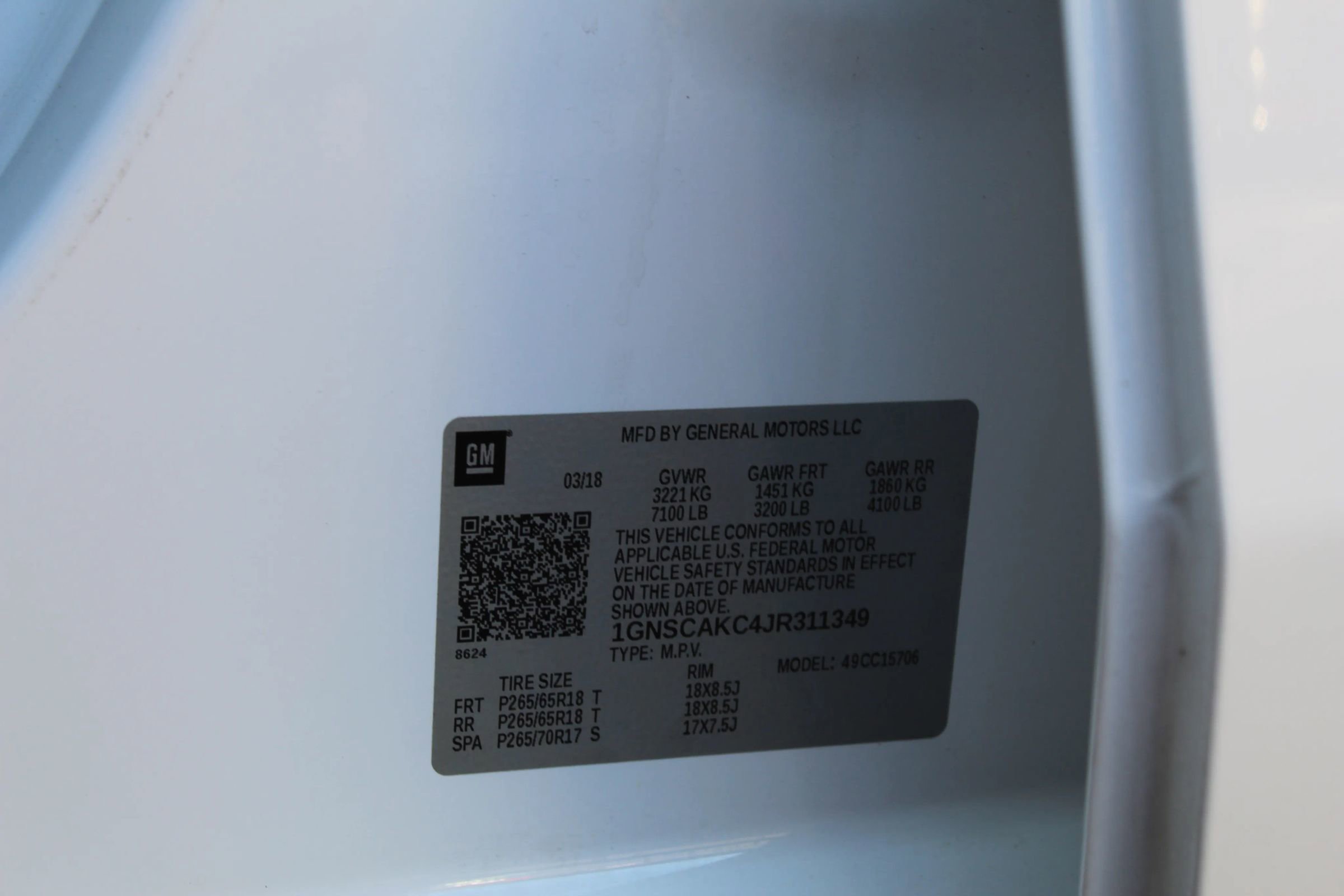 Used 2018 Chevrolet Tahoe LS RWD image 5