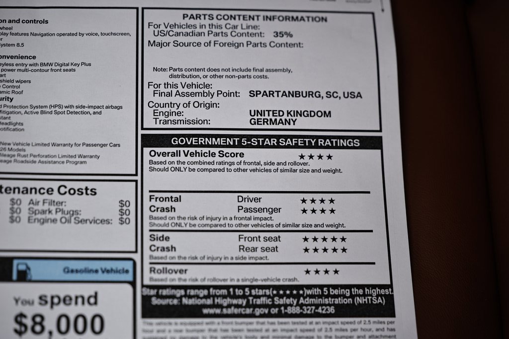 New 2026 BMW X5 M60i w/ Climate Comfort Package image 43