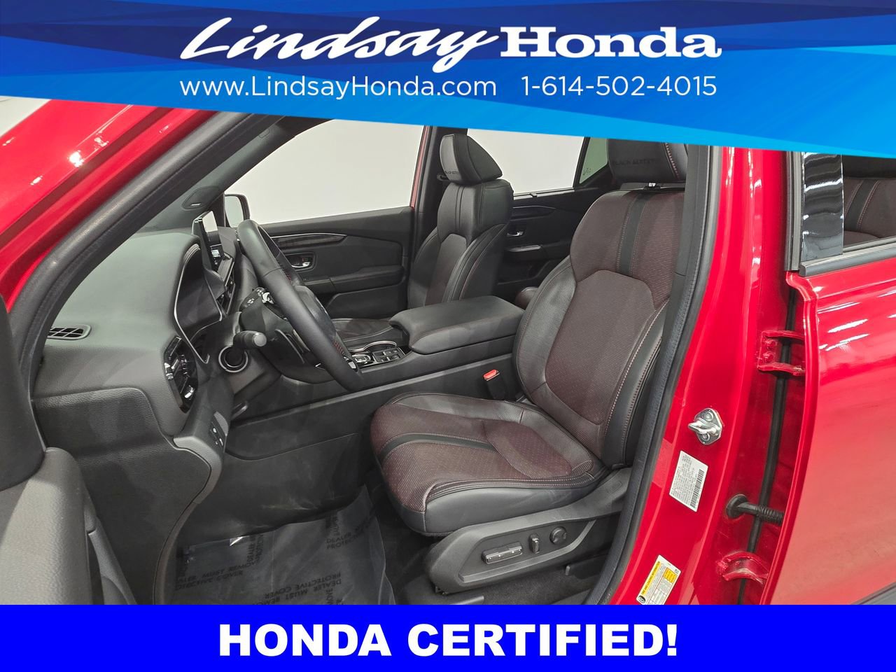 Certified 2025 Honda Pilot Black Edition image 13