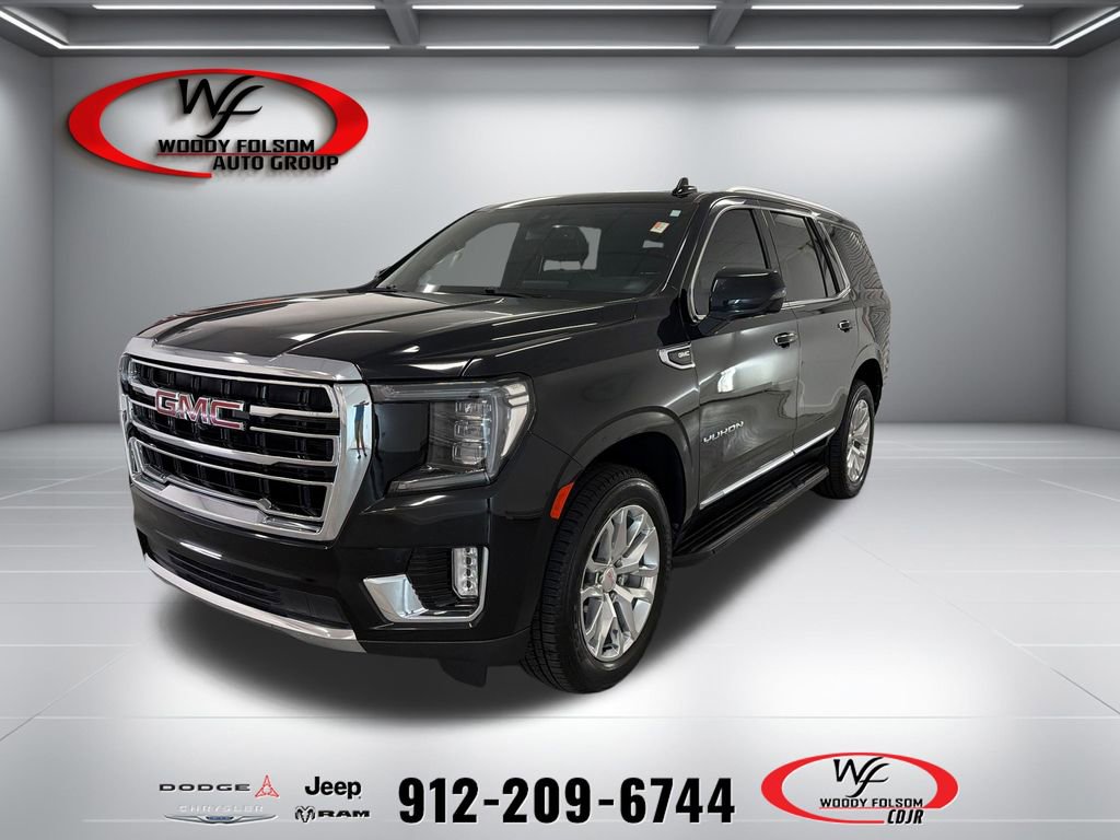 Used 2022 GMC Yukon SLT w/ SLT Premium Package RWD image 1