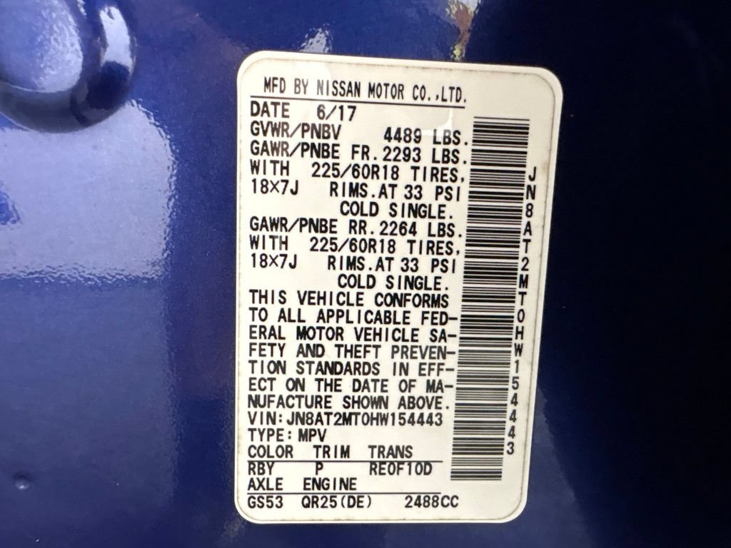 Used 2017 Nissan Rogue SL FWD image 32