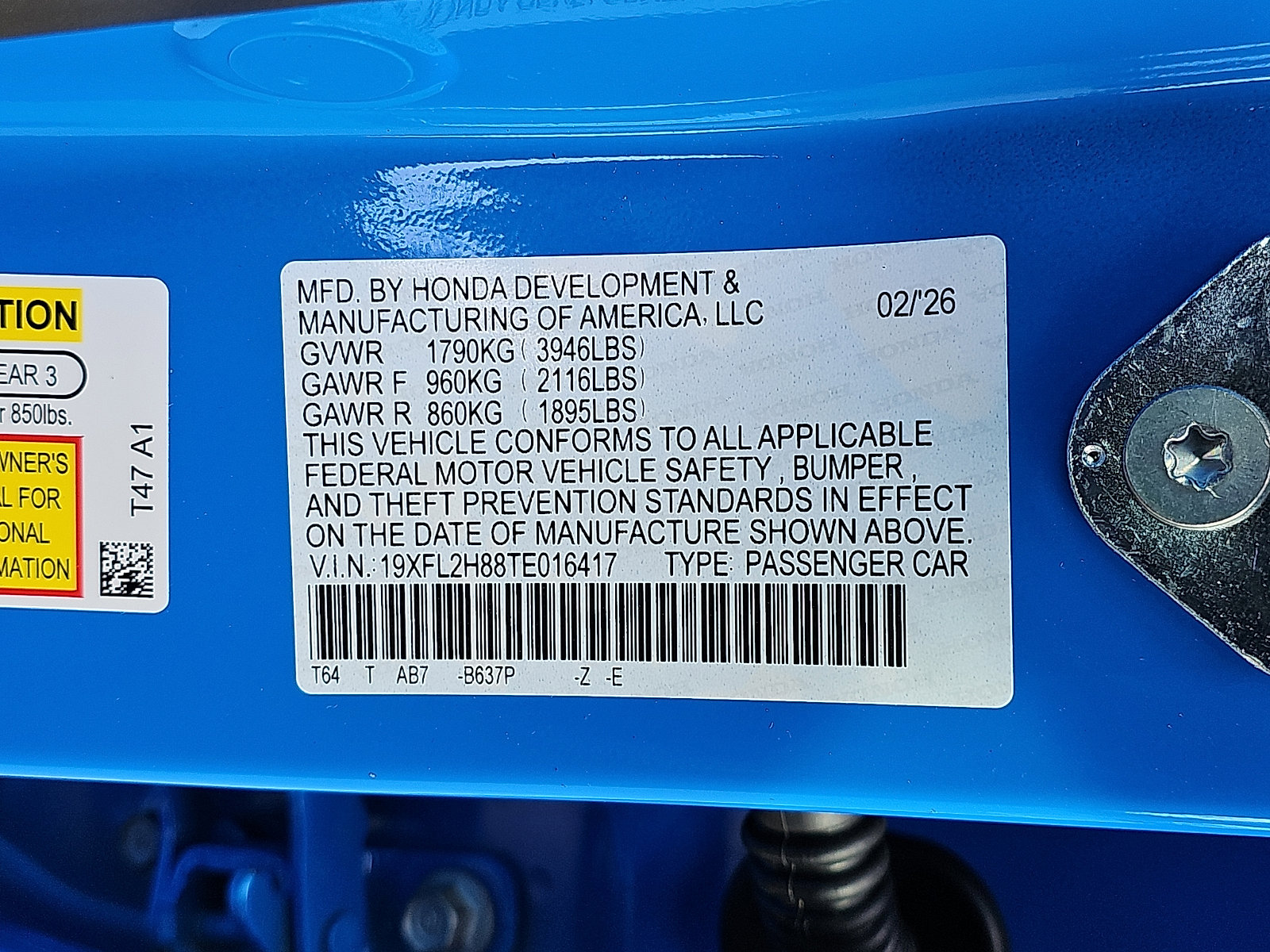 New 2026 Honda Civic Sport image 10