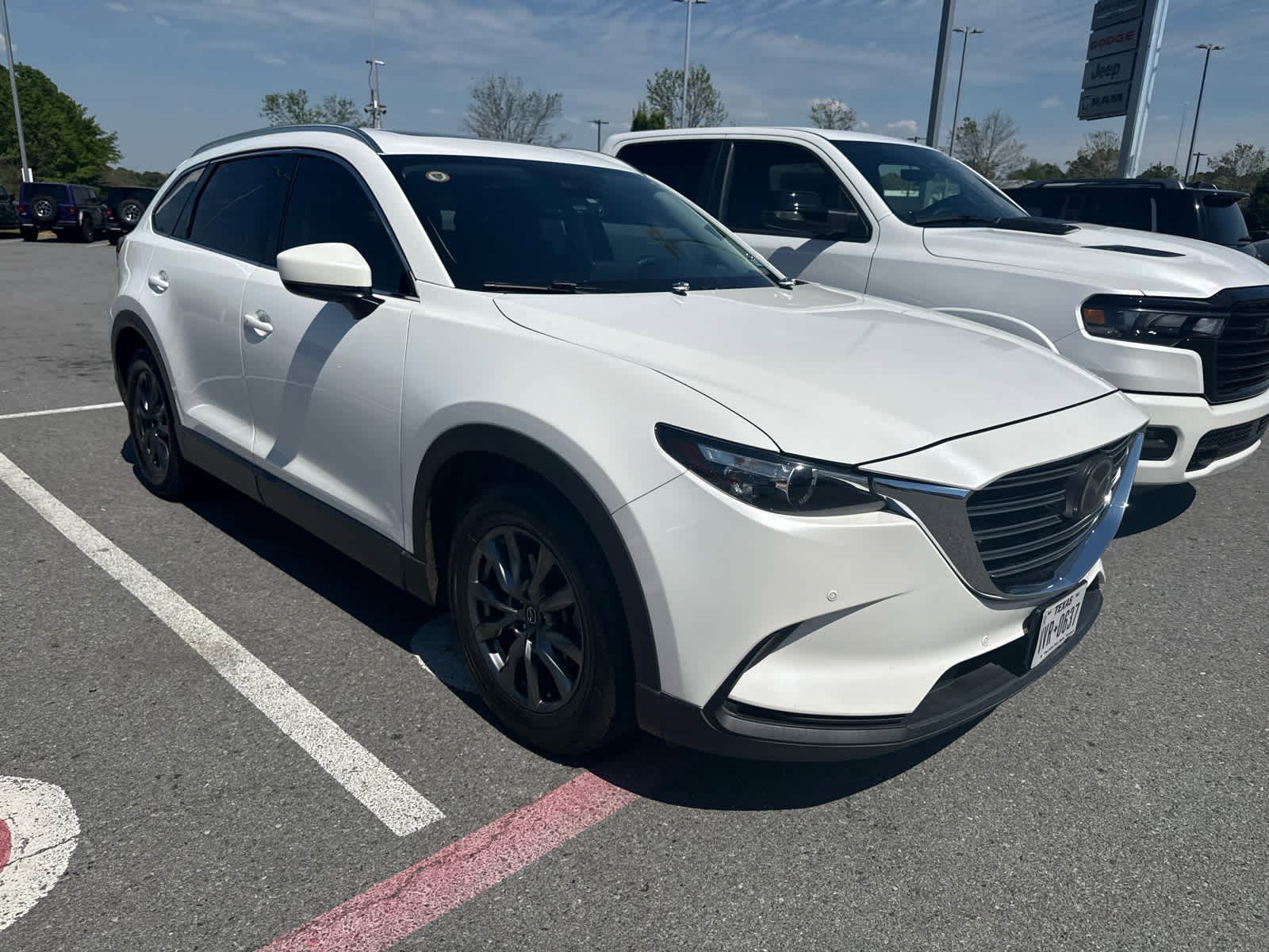 Used 2020 MAZDA CX-9 Touring w/ Touring Premium Package image 2
