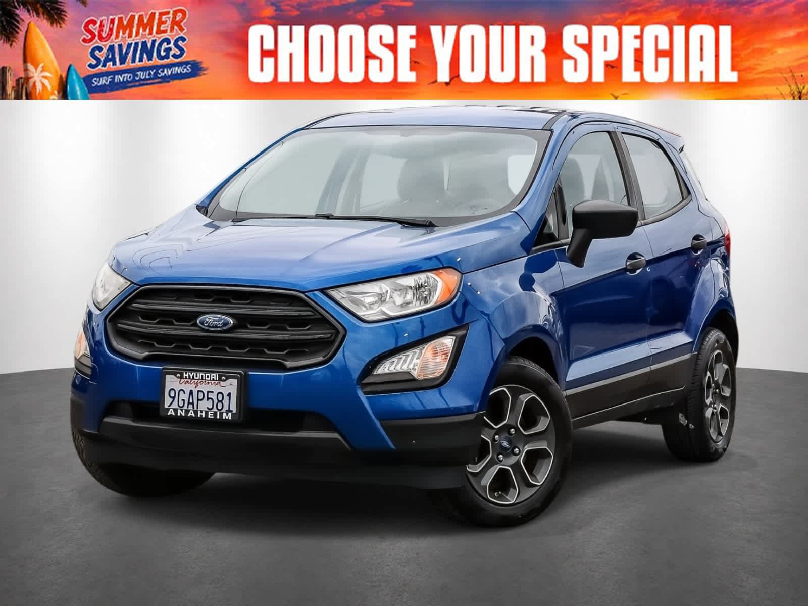 Used 2018 Ford EcoSport S