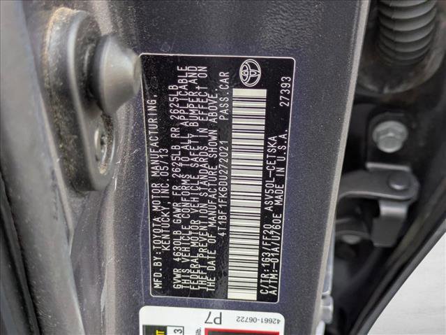 Used 2013 Toyota Camry SE FWD image 23