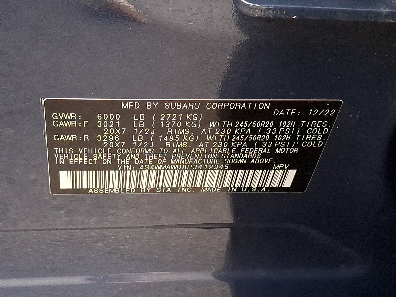 Used 2023 Subaru Ascent Touring AWD/4WD image 28
