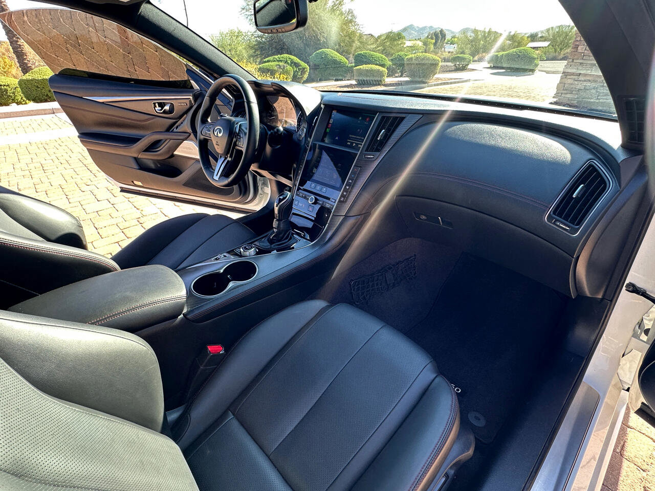 Used 2022 INFINITI Q60 Red Sport 400 w/ Cargo Package image 32