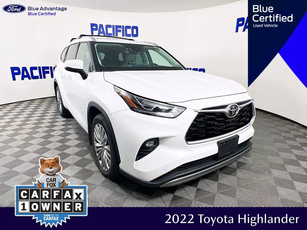 Used 2022 Toyota Highlander Platinum