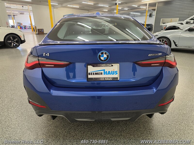 Used 2024 BMW i4 eDrive35 w/ M Sport Package RWD image 8