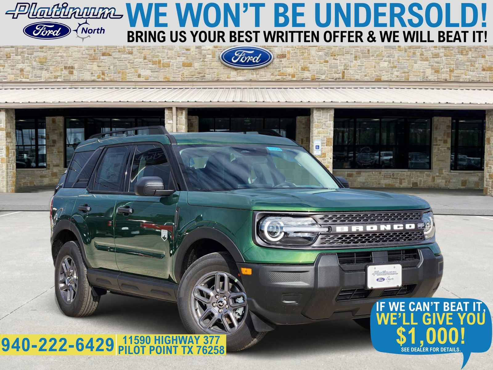 New 2025 Ford Bronco Sport Big Bend