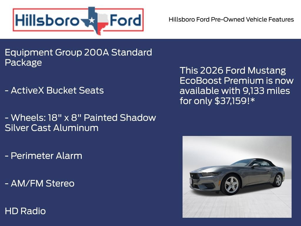 Used 2026 Ford Mustang Premium RWD image 3
