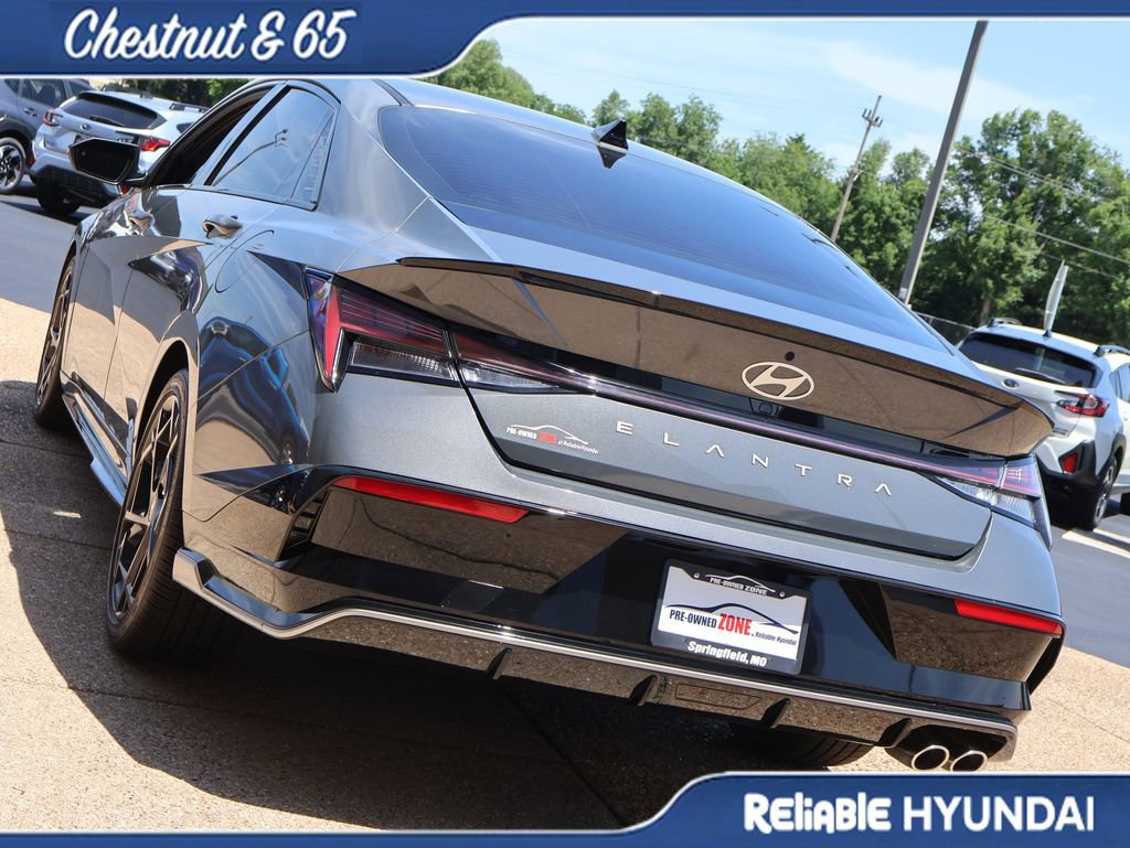 Certified 2025 Hyundai Elantra N Line FWD image 4
