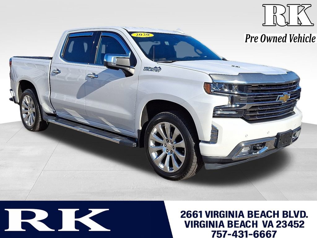 Used 2020 Chevrolet Silverado 1500 High Country w/ Technology Package