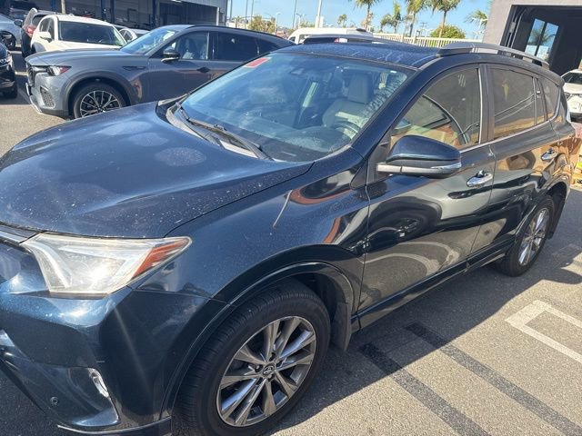 Used 2017 Toyota RAV4 Platinum w/ All Weather Liner Package FWD image 2