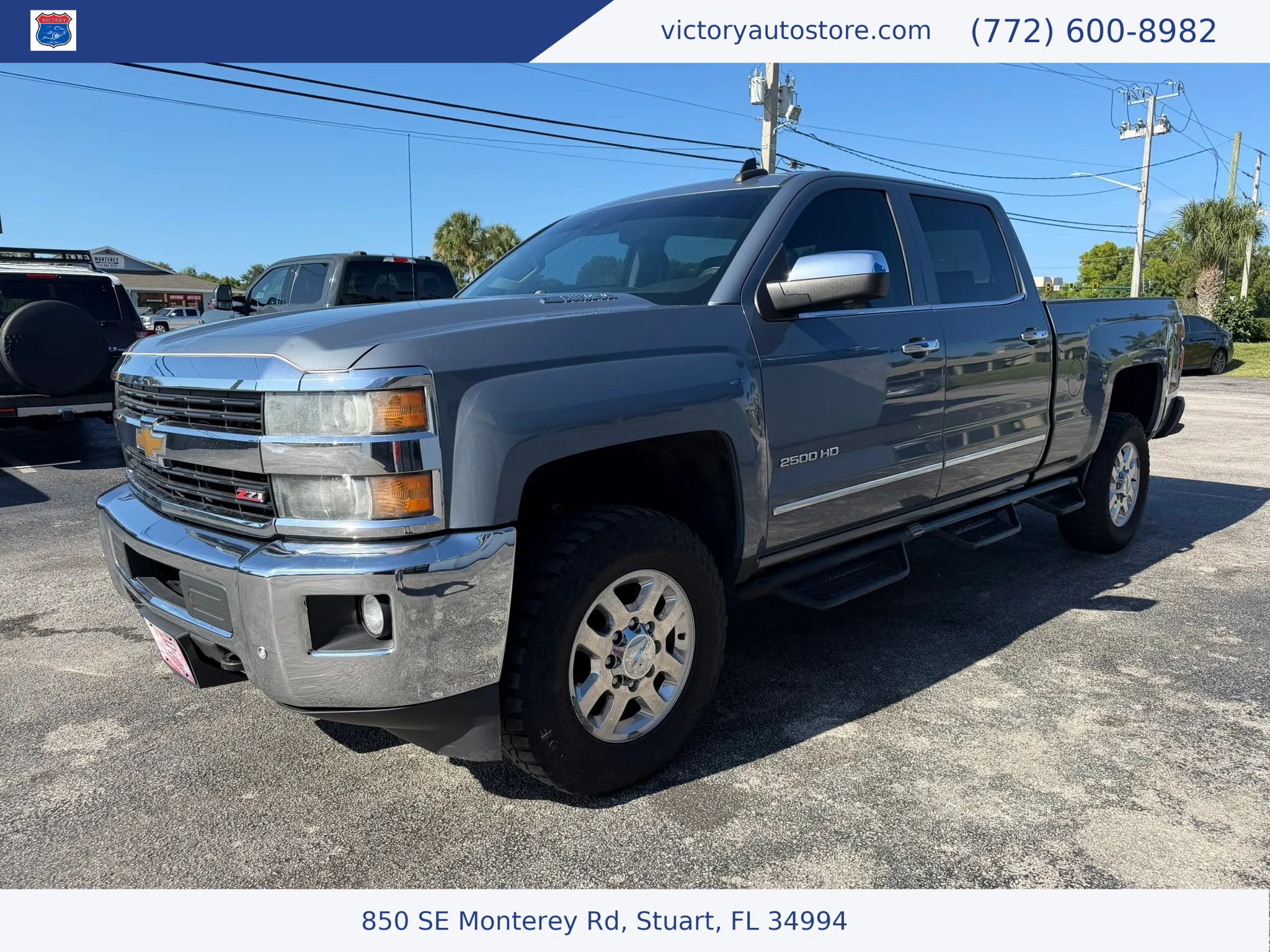 Used 2015 Chevrolet Silverado 2500 LTZ w/ Duramax Plus Package AWD/4WD image 7