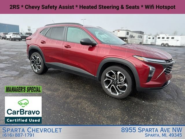 Certified 2024 Chevrolet Trax RS