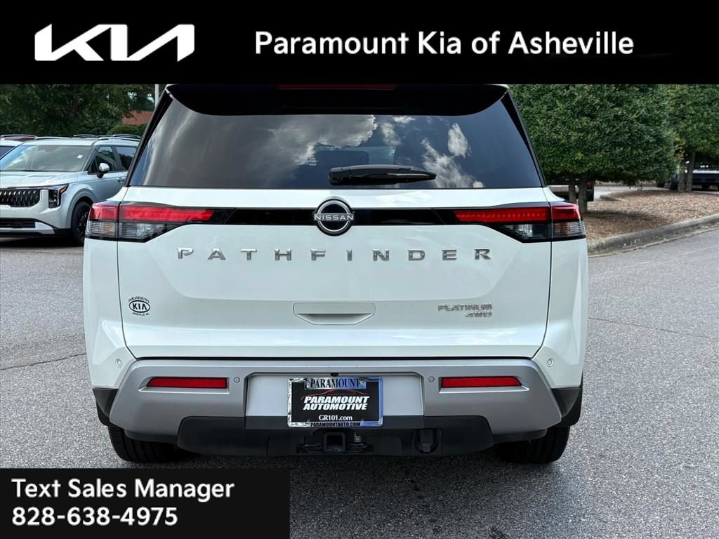 Used 2024 Nissan Pathfinder Platinum w/ Cargo Package AWD/4WD image 5