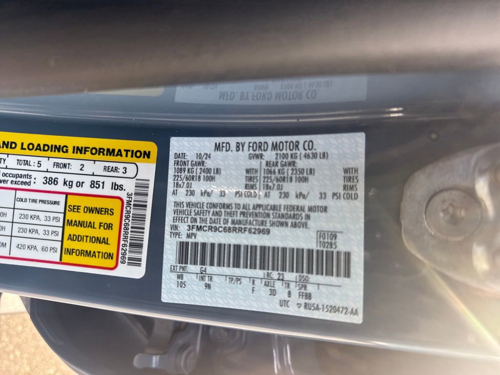 Used 2024 Ford Bronco Sport Outer Banks w/ Tech Package image 32