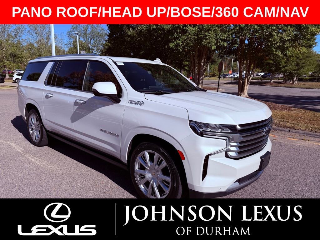 Used 2021 Chevrolet Suburban High Country