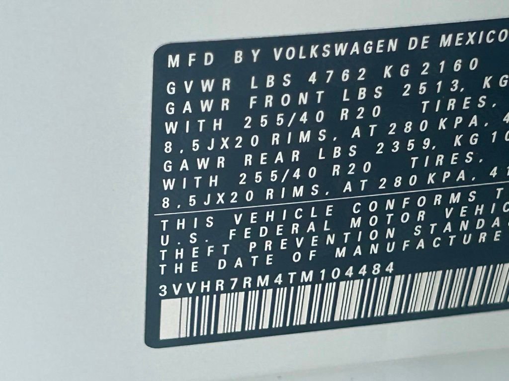 New 2026 Volkswagen Tiguan SE R-Line FWD image 66