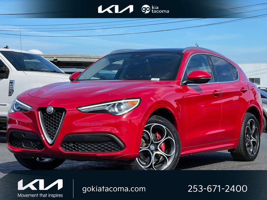 Used 2020 Alfa Romeo Stelvio Ti w/ Active Blind Spot Package