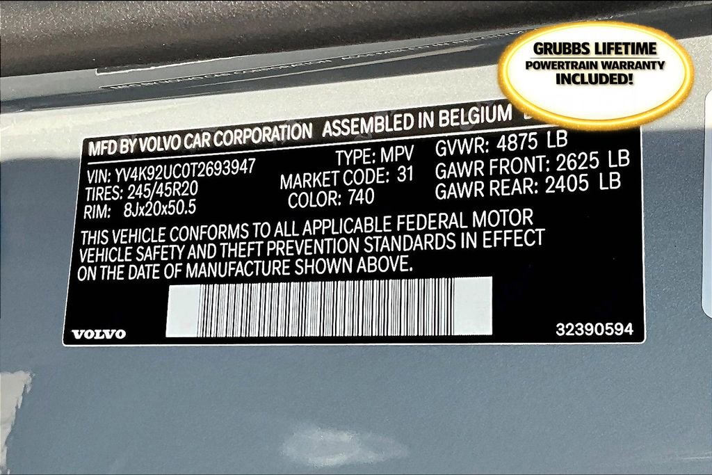 New 2026 Volvo XC40 B4 Plus w/ Protection Package Premier image 22